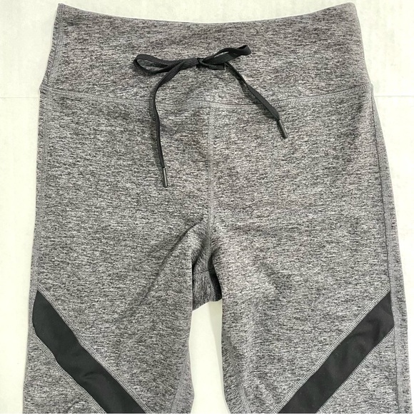 Walkpop Grey Black Stripe Athletic Activewear Leggings Women’s XS - Picture 3 of 8